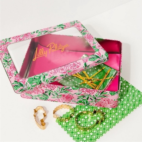 Lilly Pulitzer GWP Cookie Exchange Kit Conch Shell Pink Koala La La NWT - Picture 7 of 7